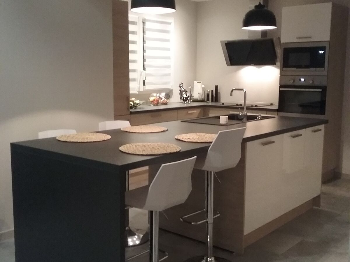 Rénovation cuisine équipée sur mesure Trend Nordic Spirit et Light Blanc Brillant