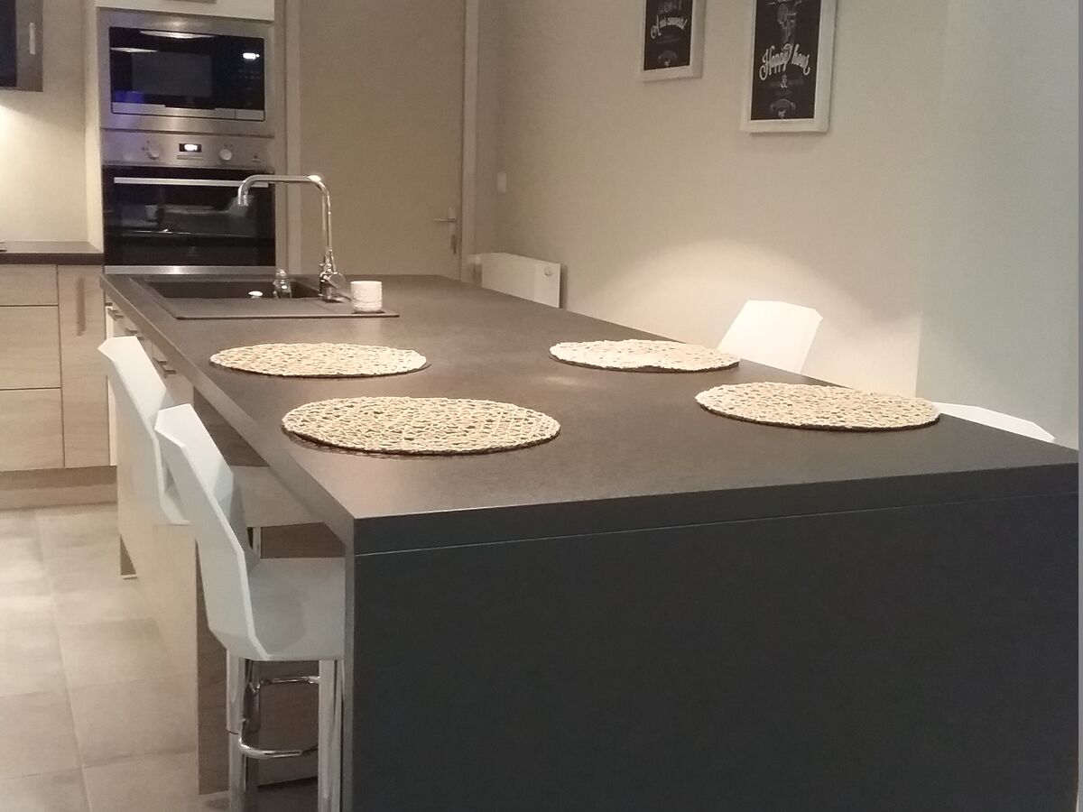 Cuisine avant-après sur mesure Trend Nordic Spirit et Light Blanc Brillant