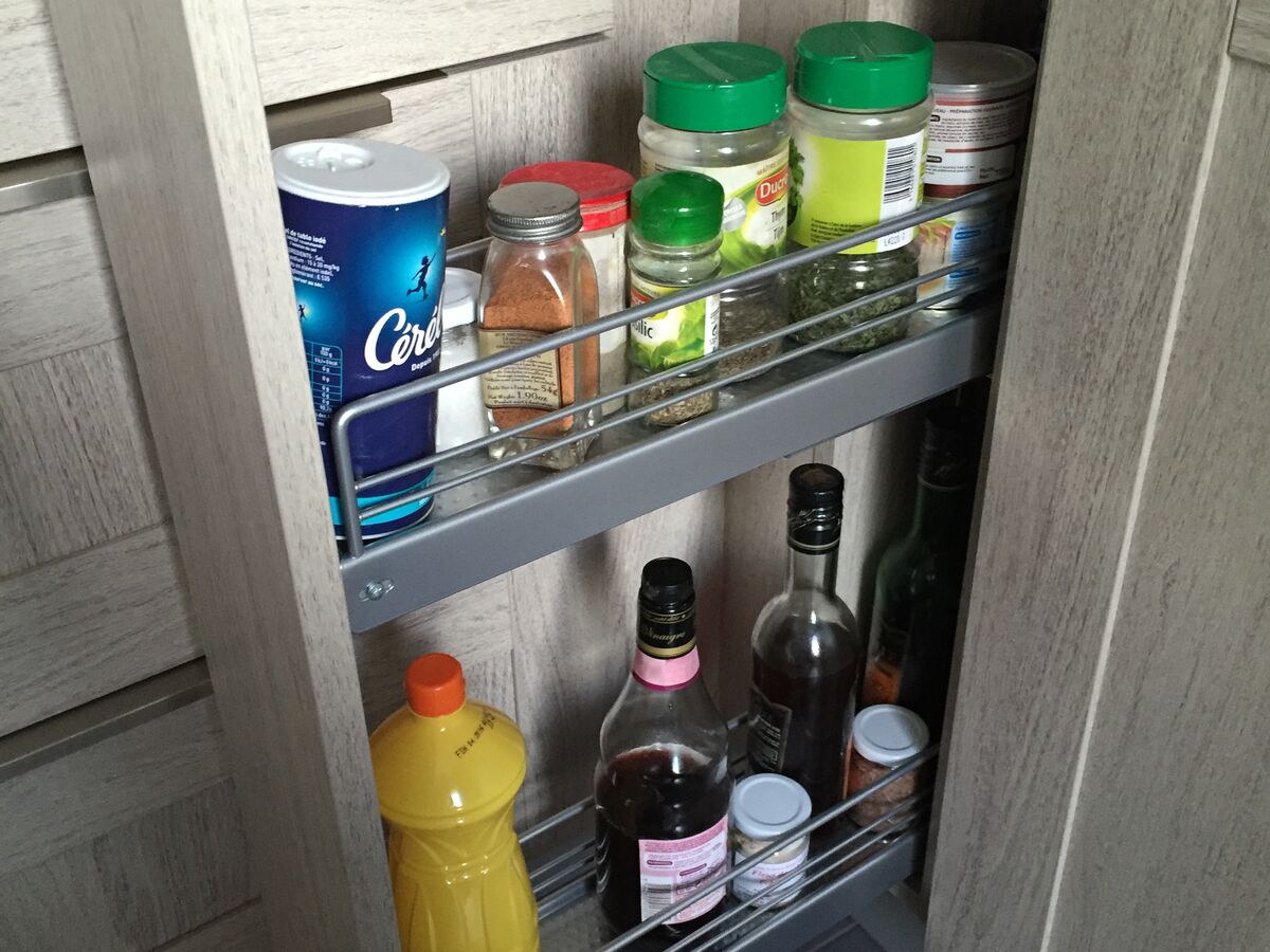 Cuisine avant-après sur mesure Trend Cube Soft Oak