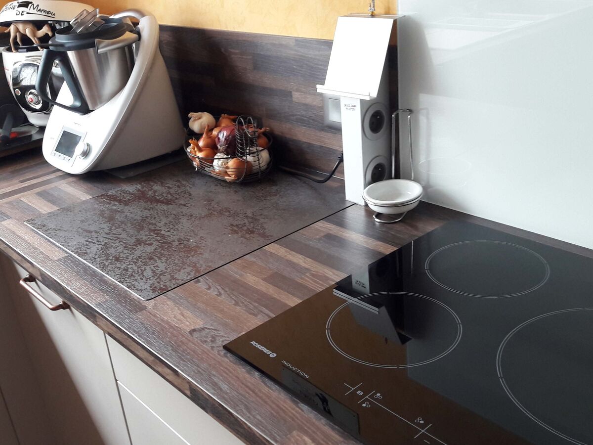 Cuisine avant-après sur mesure Trend Taupe Mat