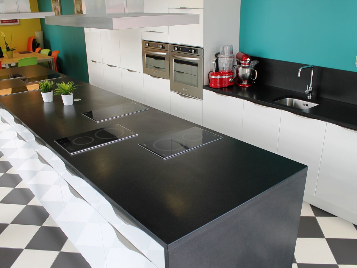 Cuisine équipée sur mesure Light Blanc brillant