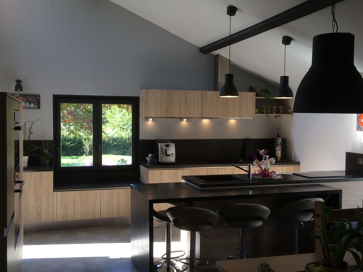 Cuisine équipée sur mesure Trend + Chêne timber