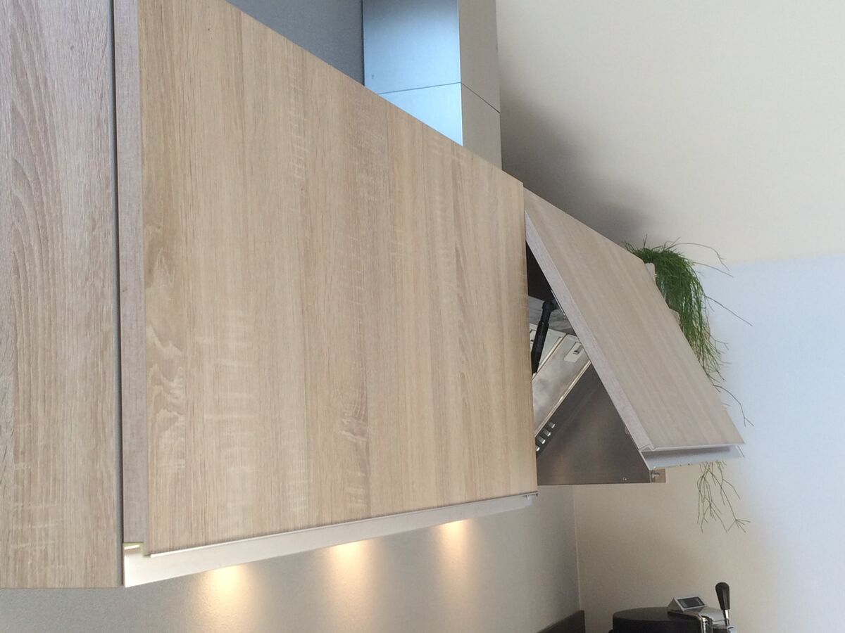 Cuisine avant-après sur mesure Trend + Chêne timber