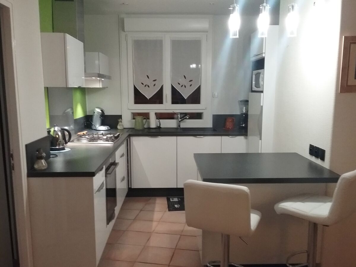 Rénovation cuisine équipée sur mesure Light Blanc Brillant