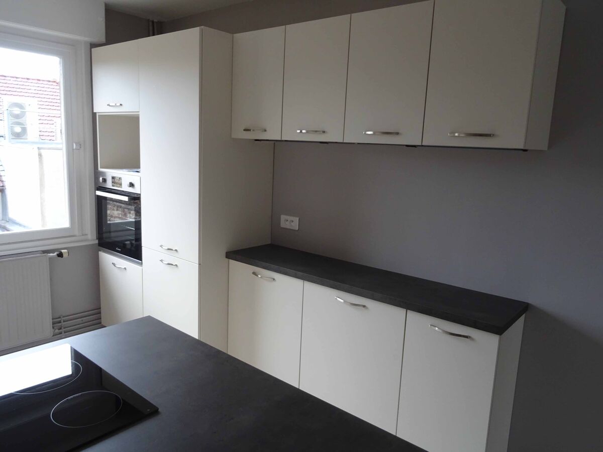 Rénovation cuisine sur mesure Trend Pannacotta mat