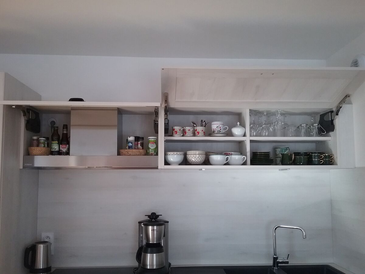 Cuisine avant-après sur mesure Trend Cube Artic Wood