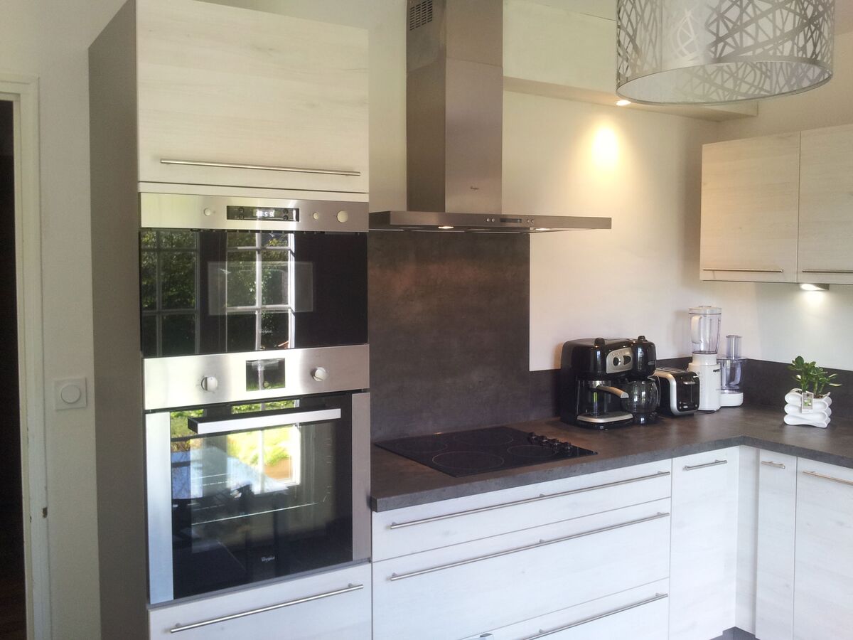 Cuisine avant-après sur mesure Trend + Artic wood