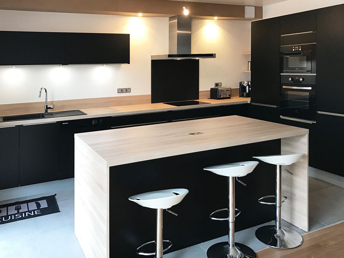 Cuisine équipée sur mesure Velvet Noir Soft