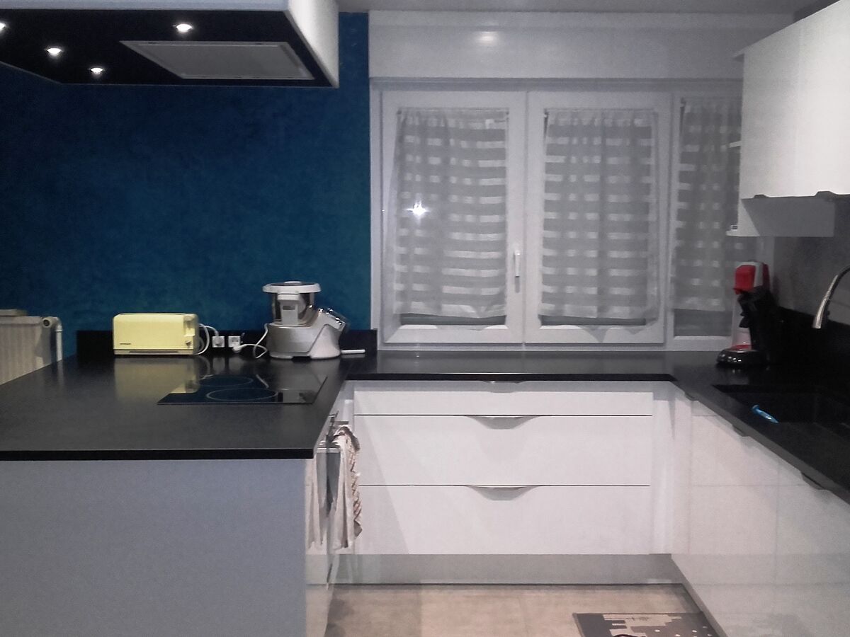 Rénovation cuisine sur mesure Light Blanc brillant