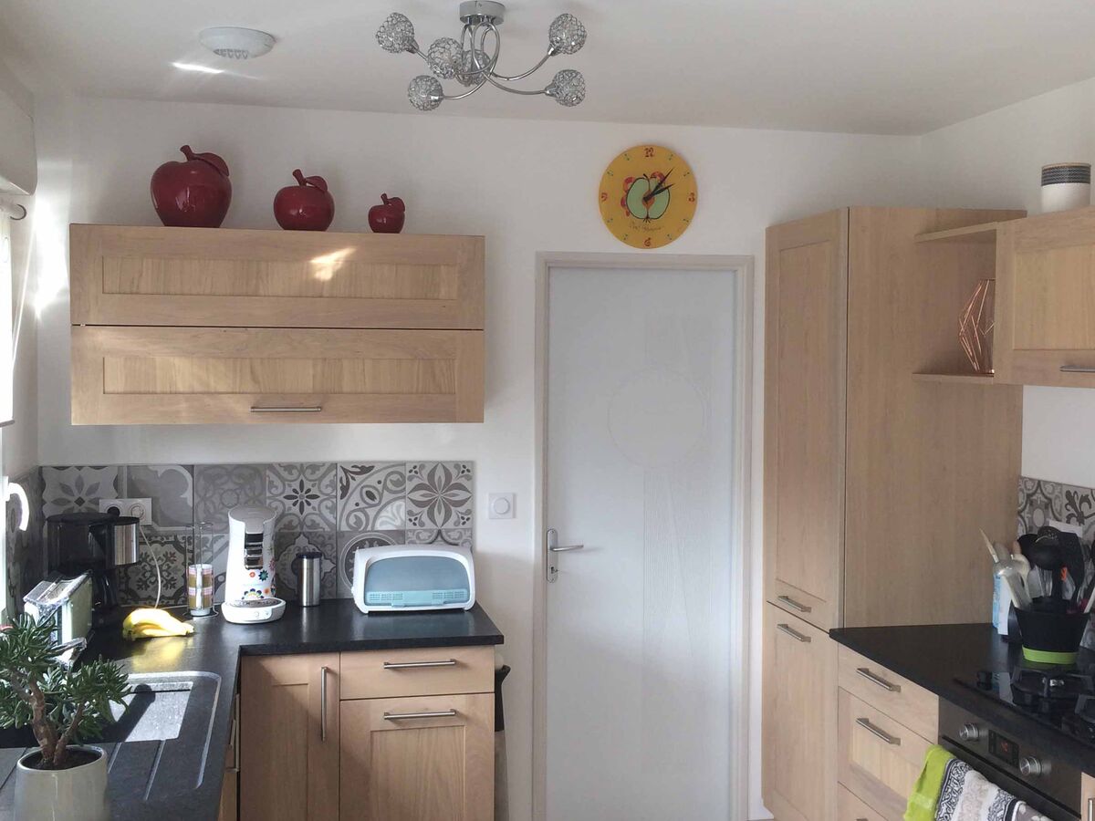 Cuisine équipée sur mesure Wooden Teinté soft Oak