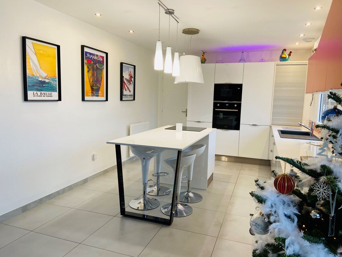 Cuisine avant-après sur mesure Color Laqué Terre de Sienne