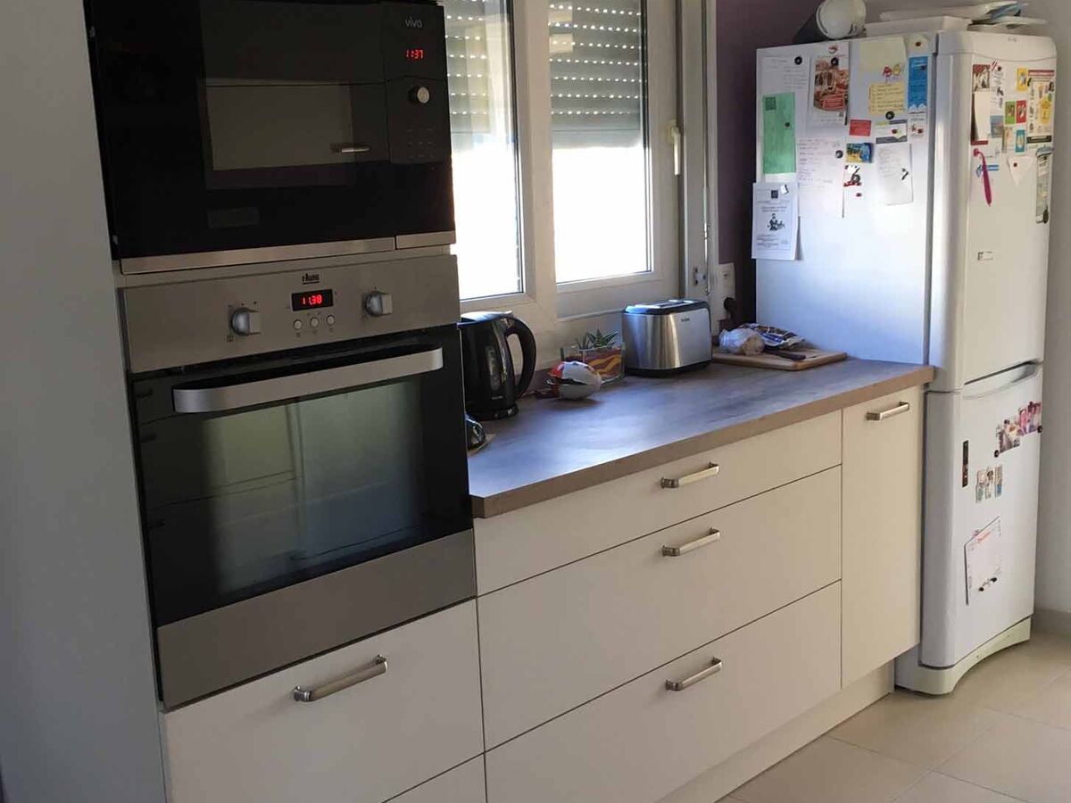 Rénovation cuisine sur mesure Trend Pannacotta mat