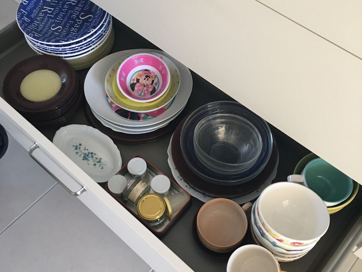 Cuisine avant-après sur mesure Trend Pannacotta mat