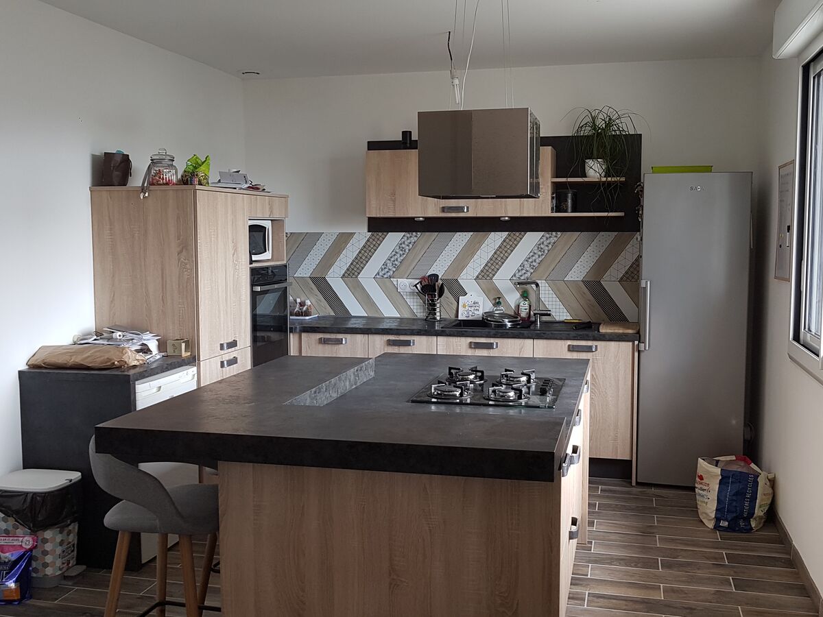 Rénovation cuisine équipée sur mesure Trend Chêne Timber