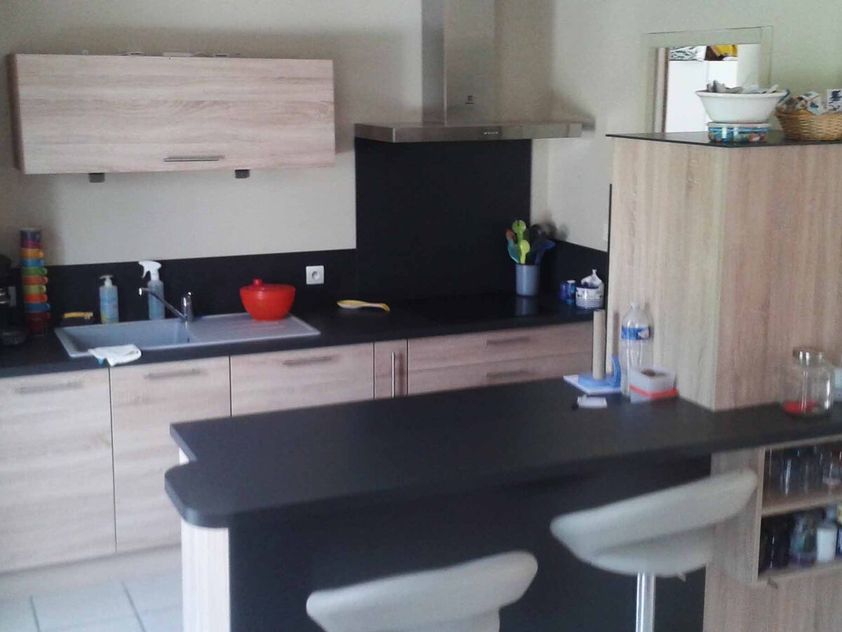 Cuisine avant-après sur mesure Trend + Chêne timber