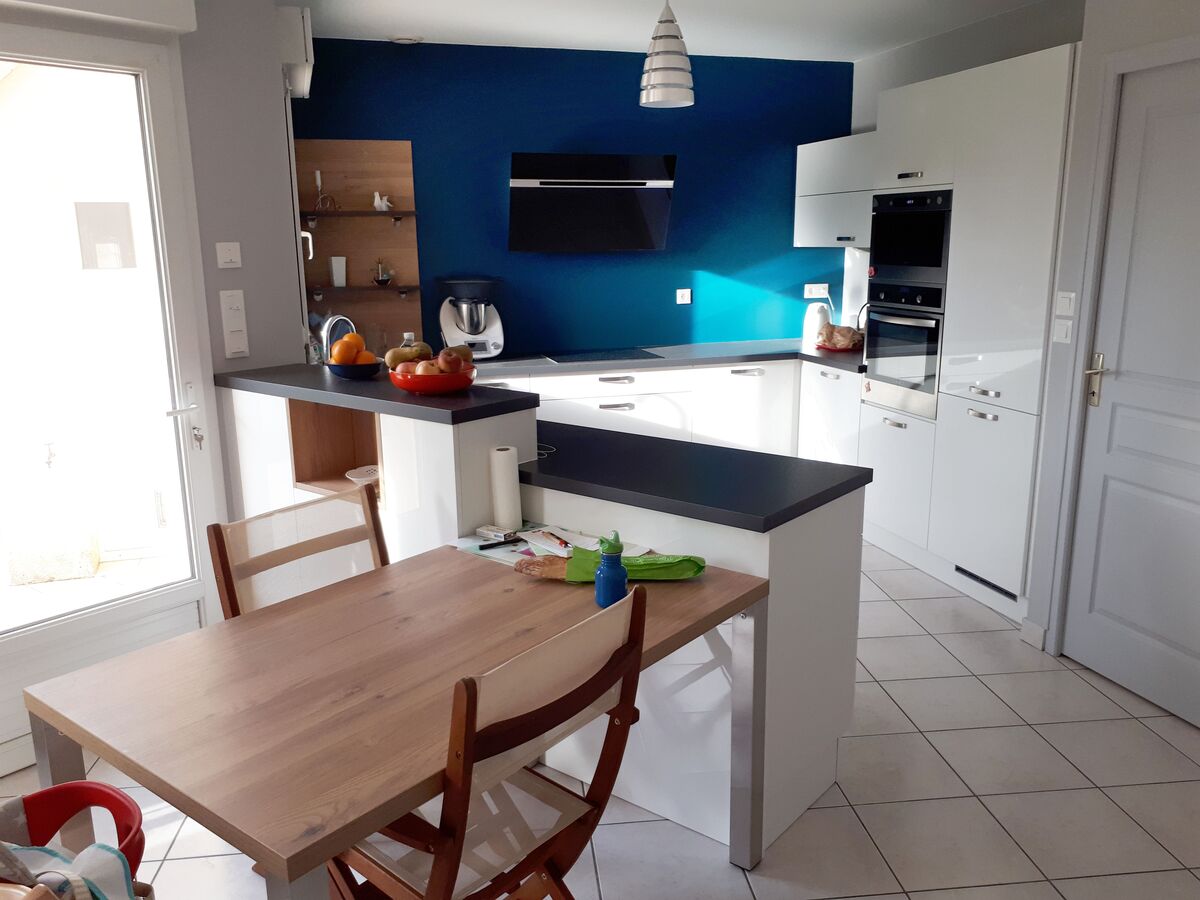 Rénovation cuisine équipée sur mesure Light Blanc Brillant