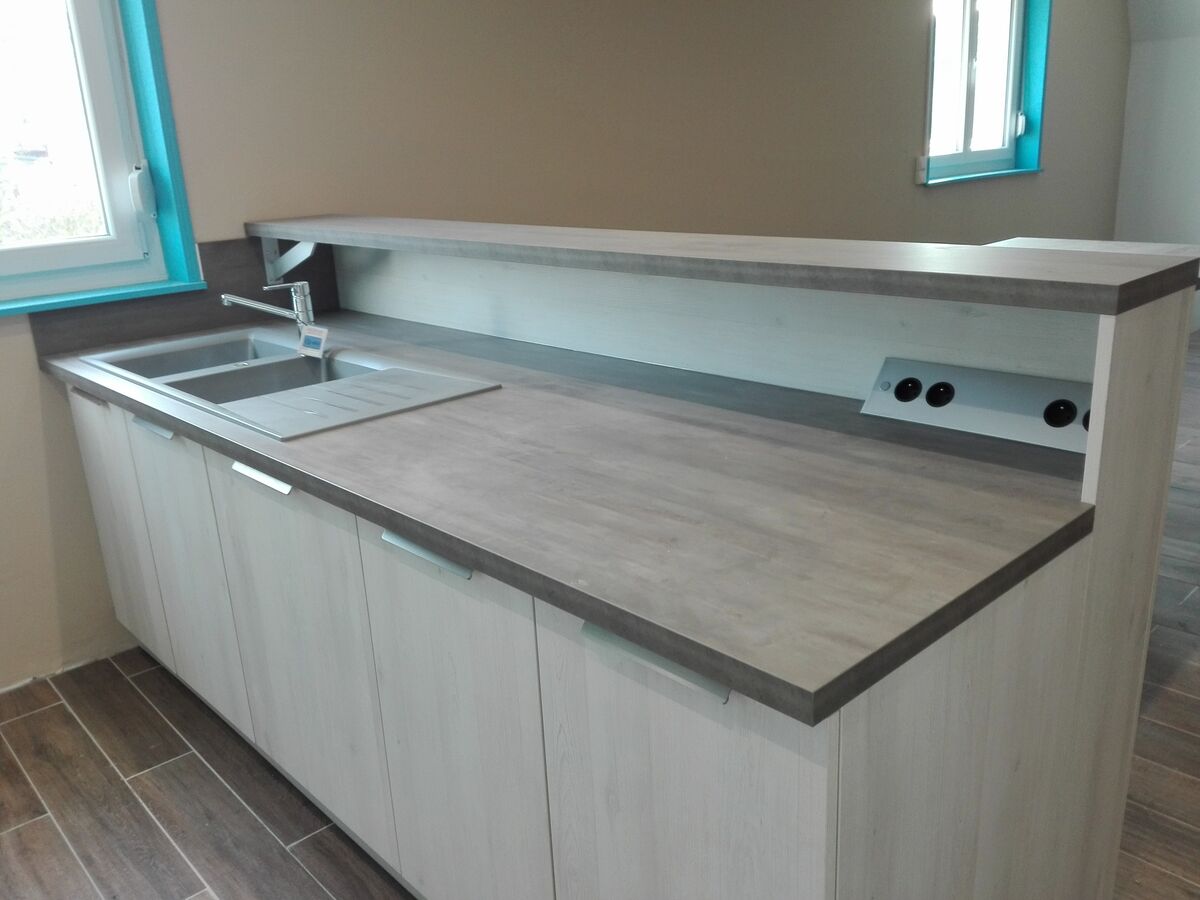 Rénovation cuisine équipée sur mesure Trend Artic Wood