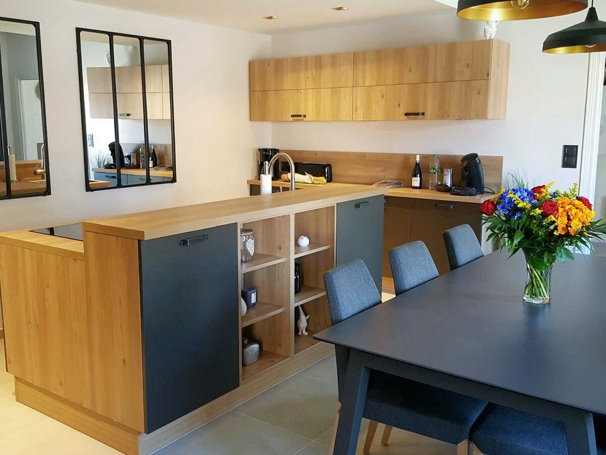 Rénovation cuisine sur mesure Label Métal Brossé