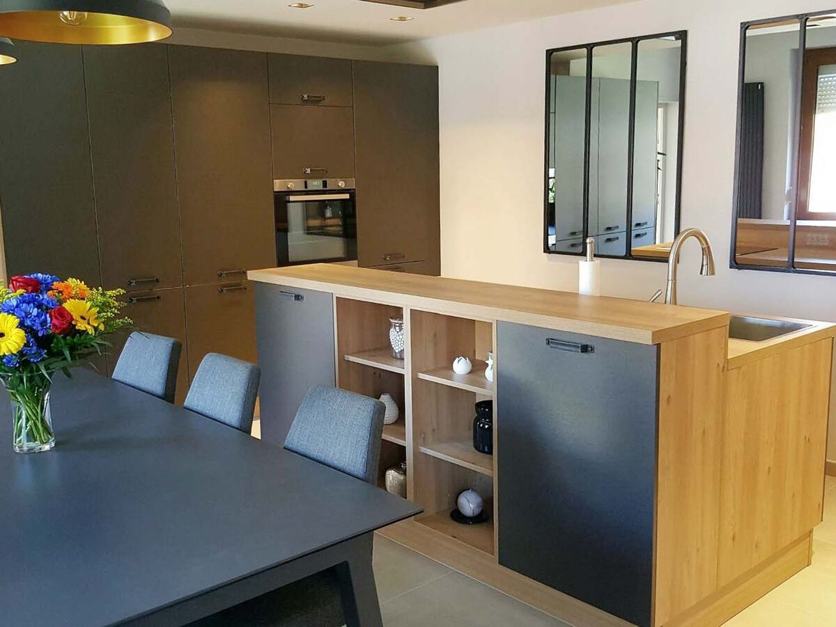 Cuisine avant-après sur mesure mesure Trend Mistigris