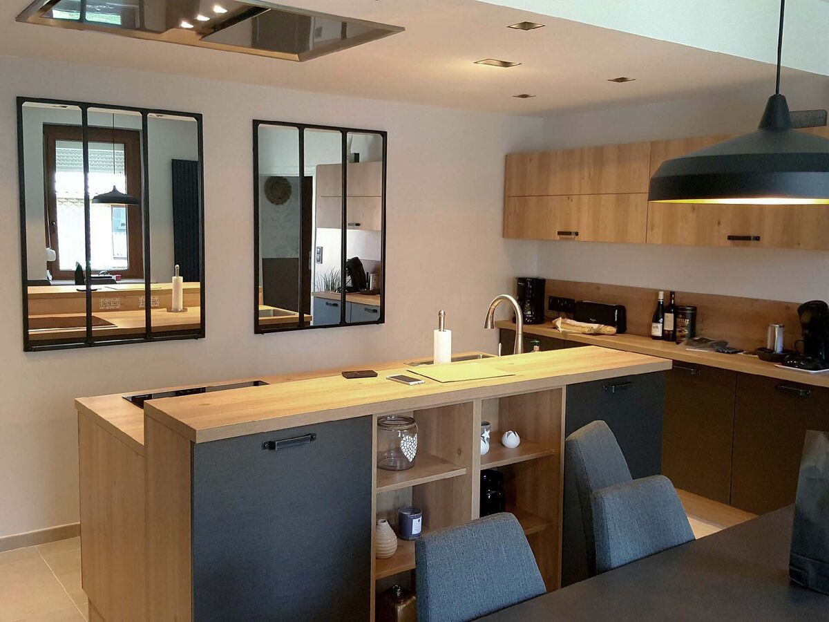 Cuisine avant-après sur mesure mesure Trend Mistigris