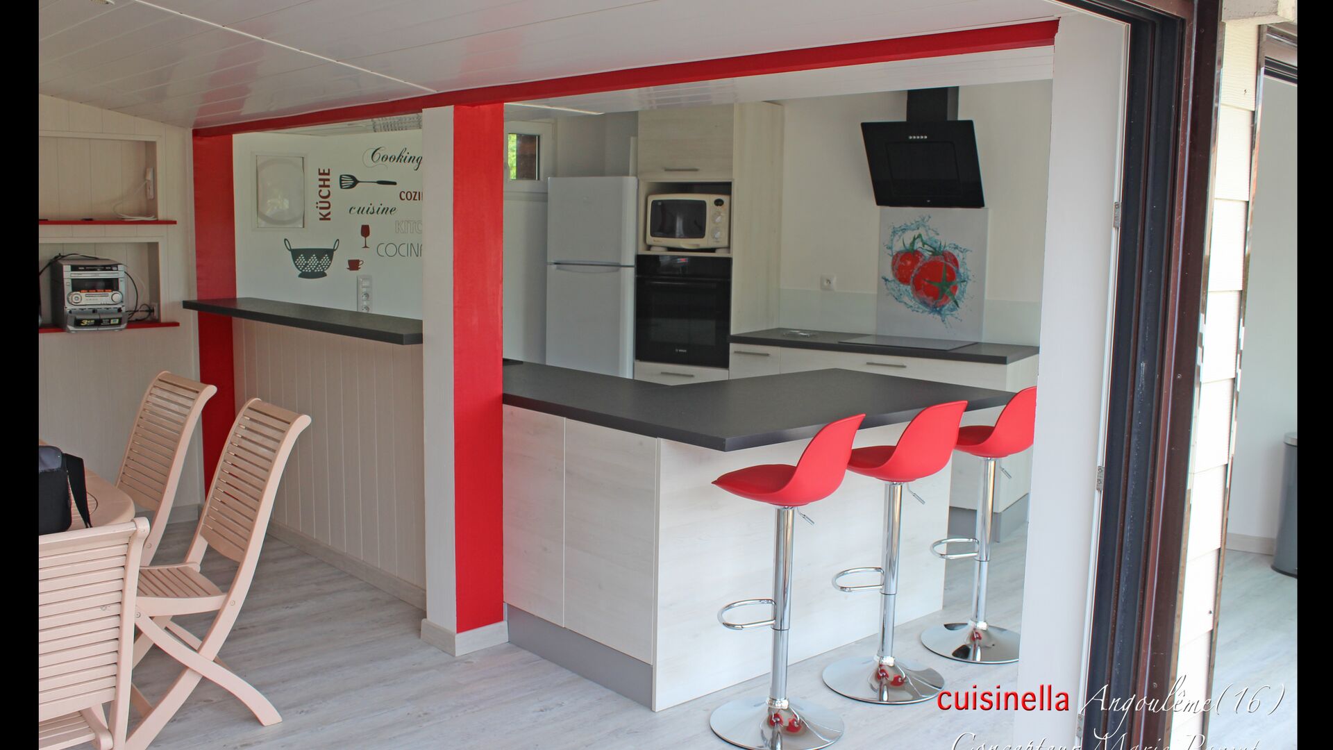 Cuisine équipée sur mesure Trend + Artic wood