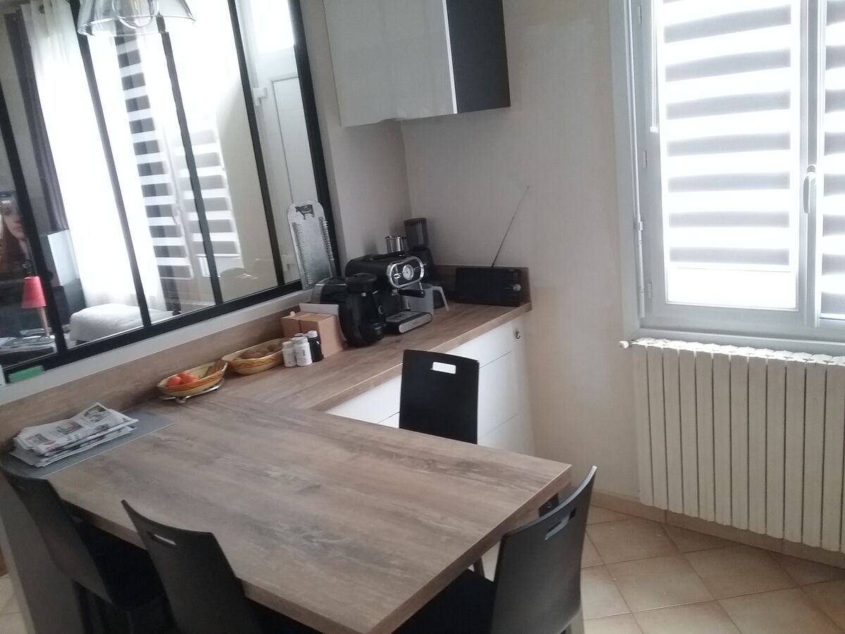 Cuisine avant-après sur mesure Light Blanc Brillant