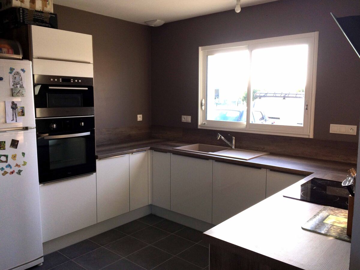 Rénovation cuisine sur mesure Light Blanc brillant