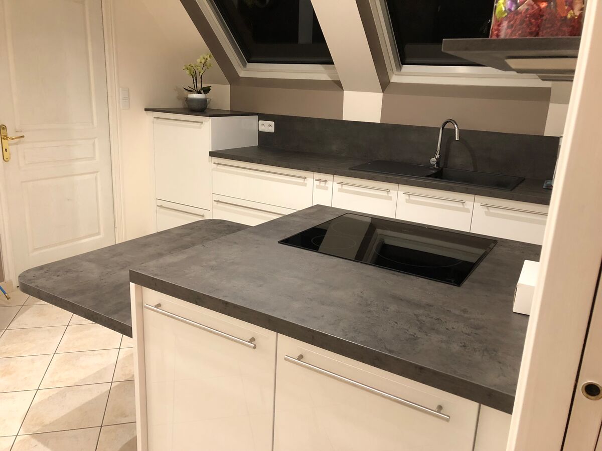 Rénovation cuisine sur mesure Light Blanc Brillant