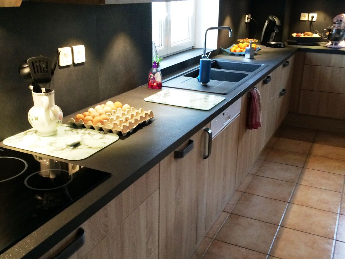 Rénovation cuisine sur mesure Trend + Chêne timber