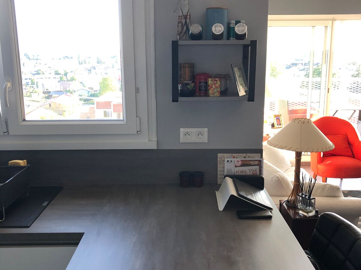 Cuisine avant-après sur mesure Light Blanc Brillant