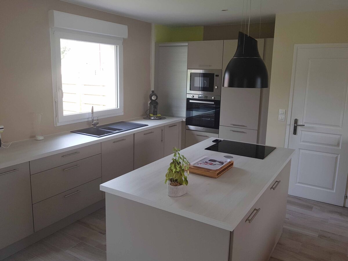 Cuisine équipée sur mesure Trend + Taupe mat