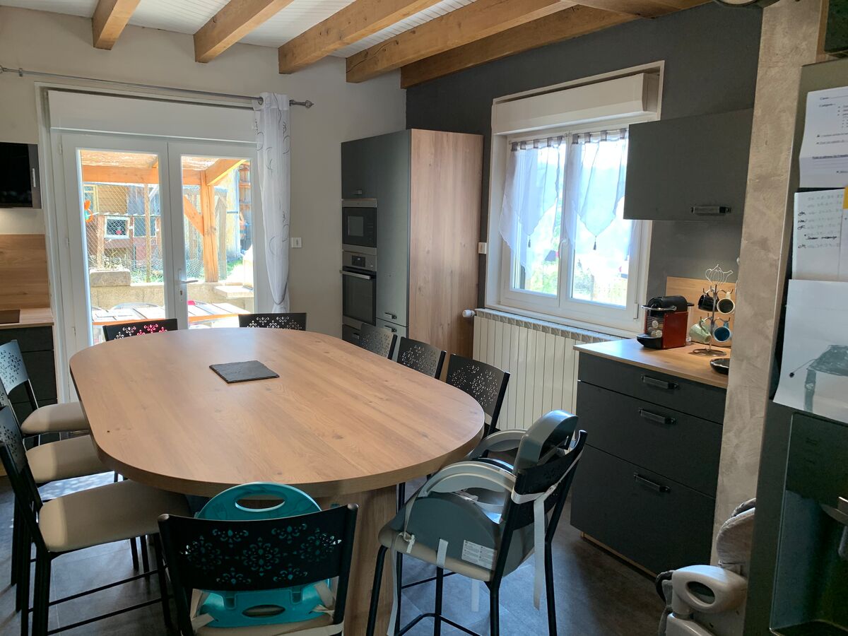 Cuisine avant-après sur mesure Label Métal Brossé