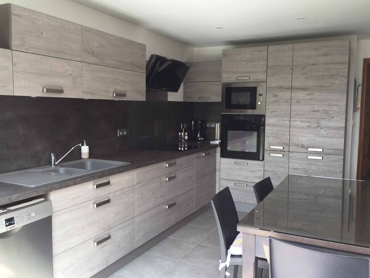 Rénovation cuisine sur mesure Label Chêne Sable Synchrone