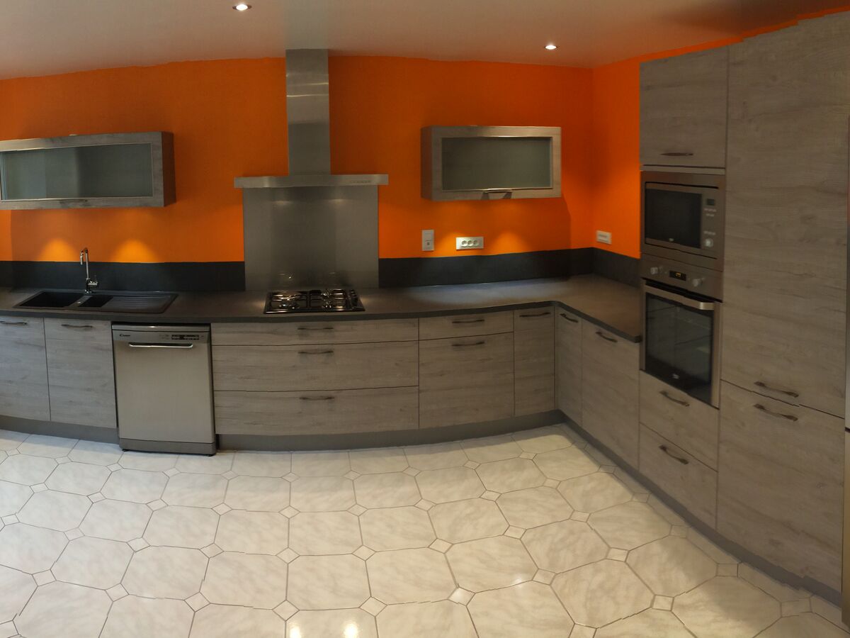 Rénovation cuisine sur mesure Label Chêne Sable Synchrone