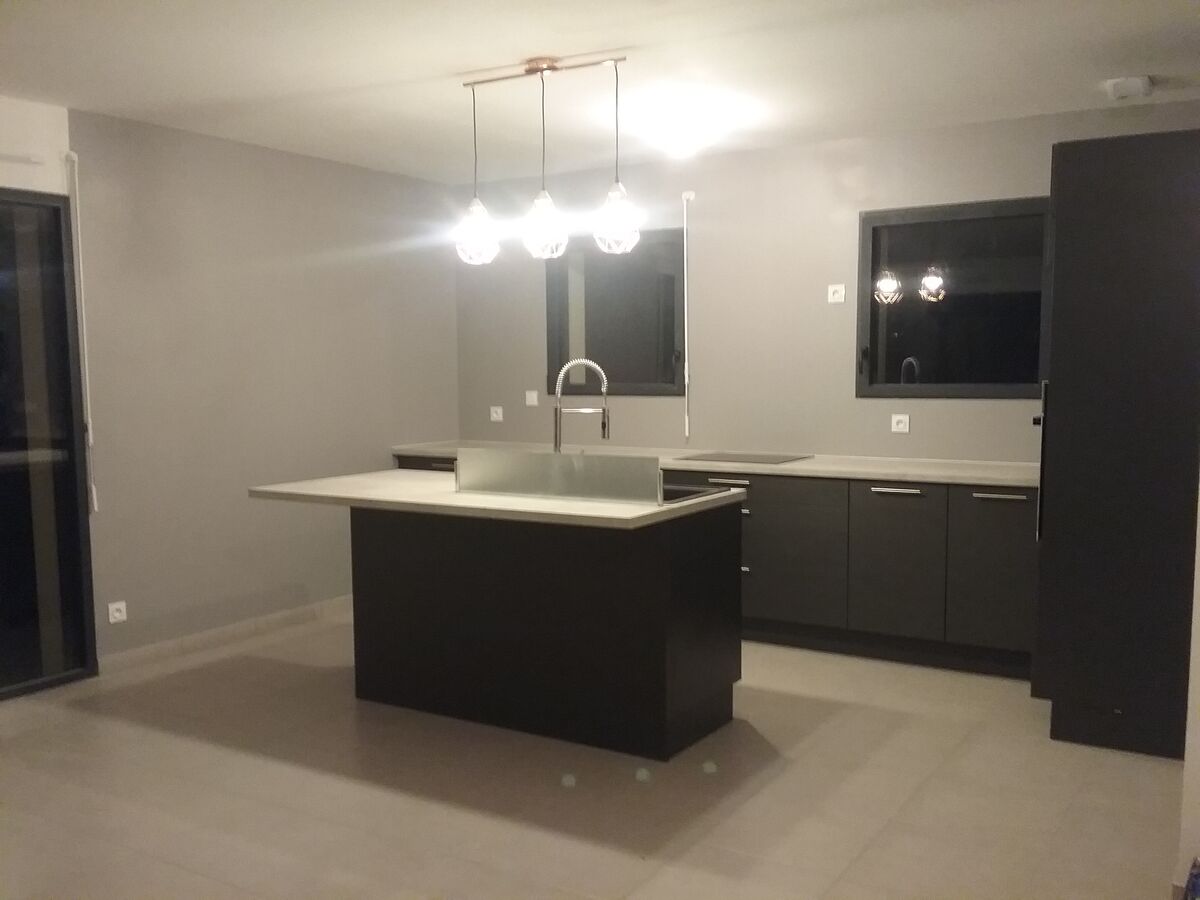 Cuisine équipée sur mesure Label Métal Brossé