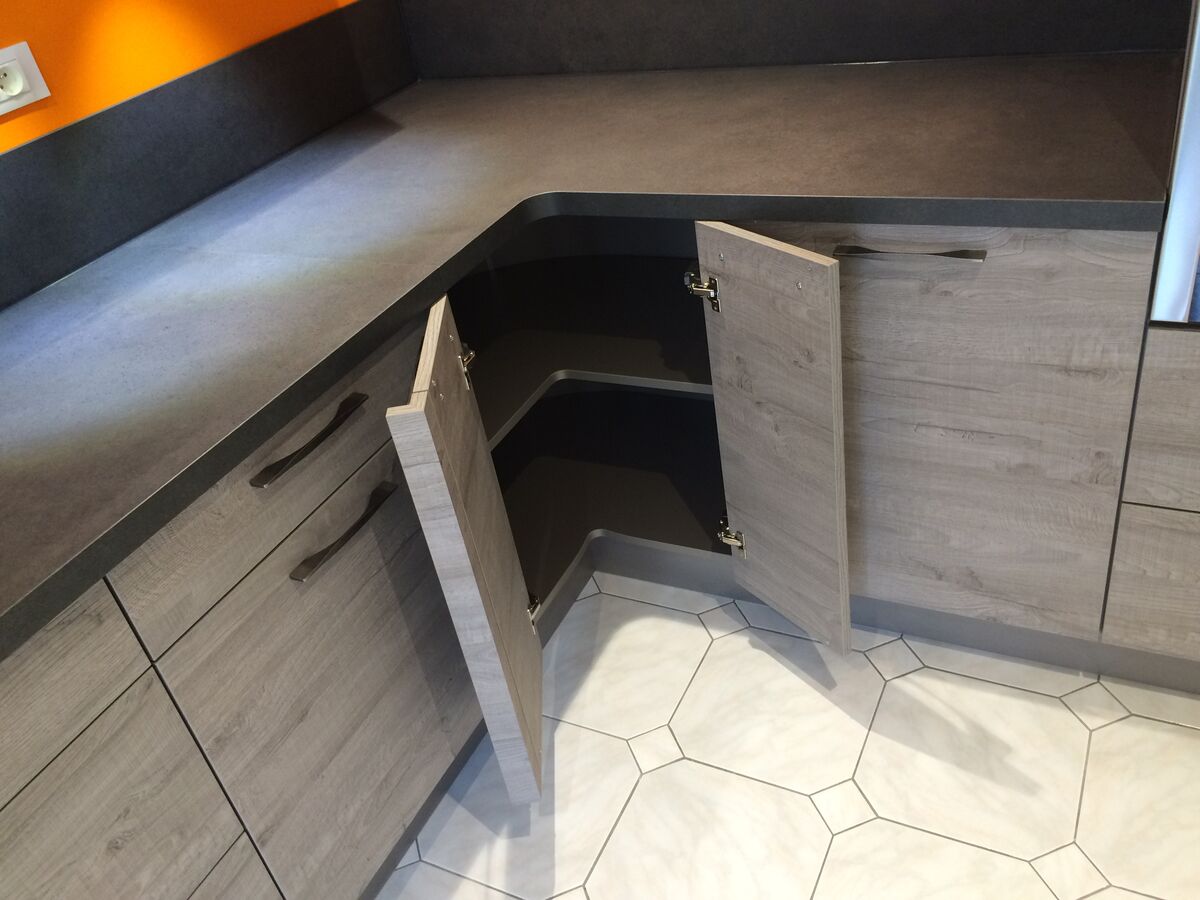 Cuisine avant-après sur mesure Label Chêne Sable Synchrone