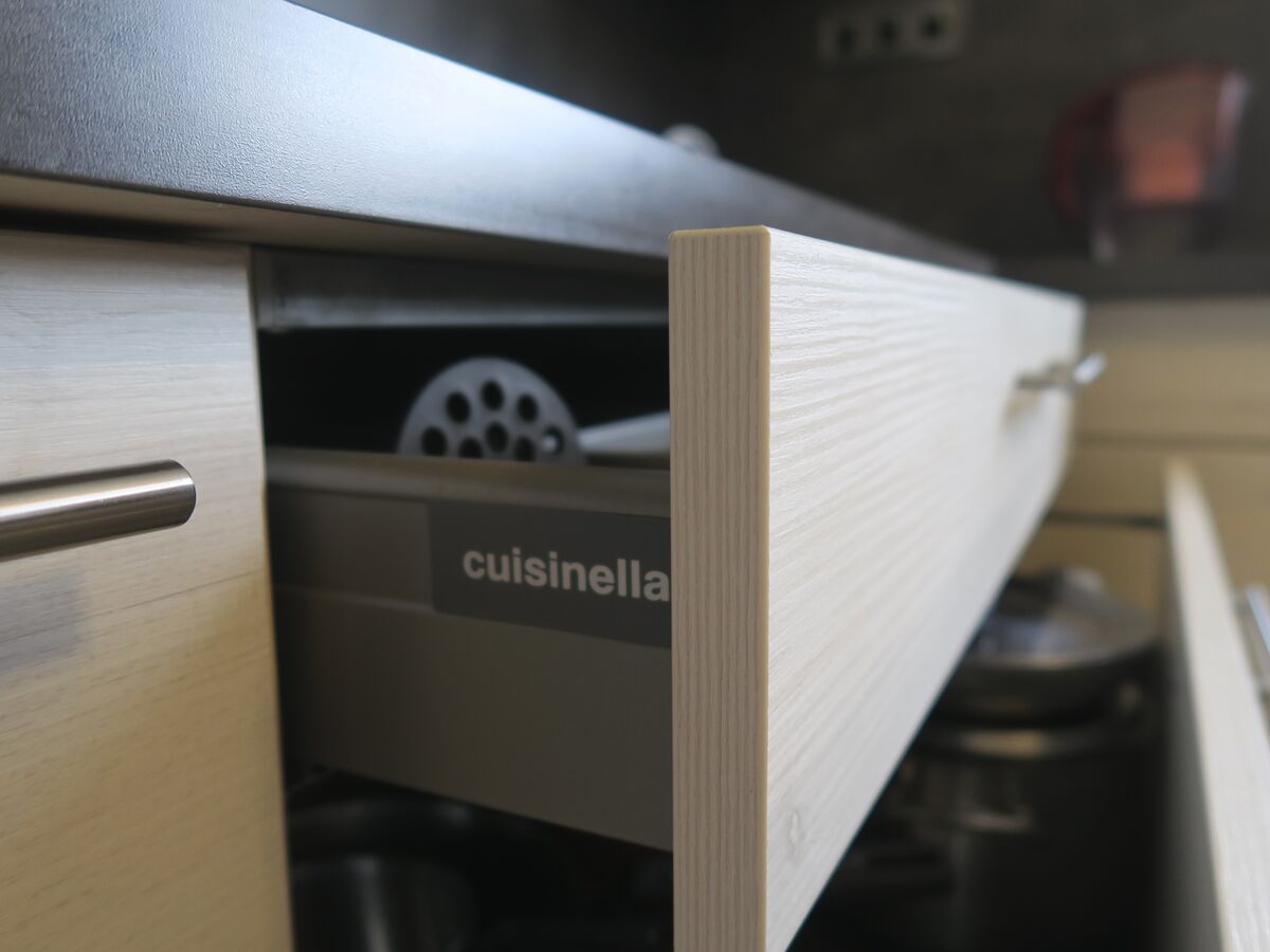 Cuisine avant-après sur mesure Trend Artic Wood