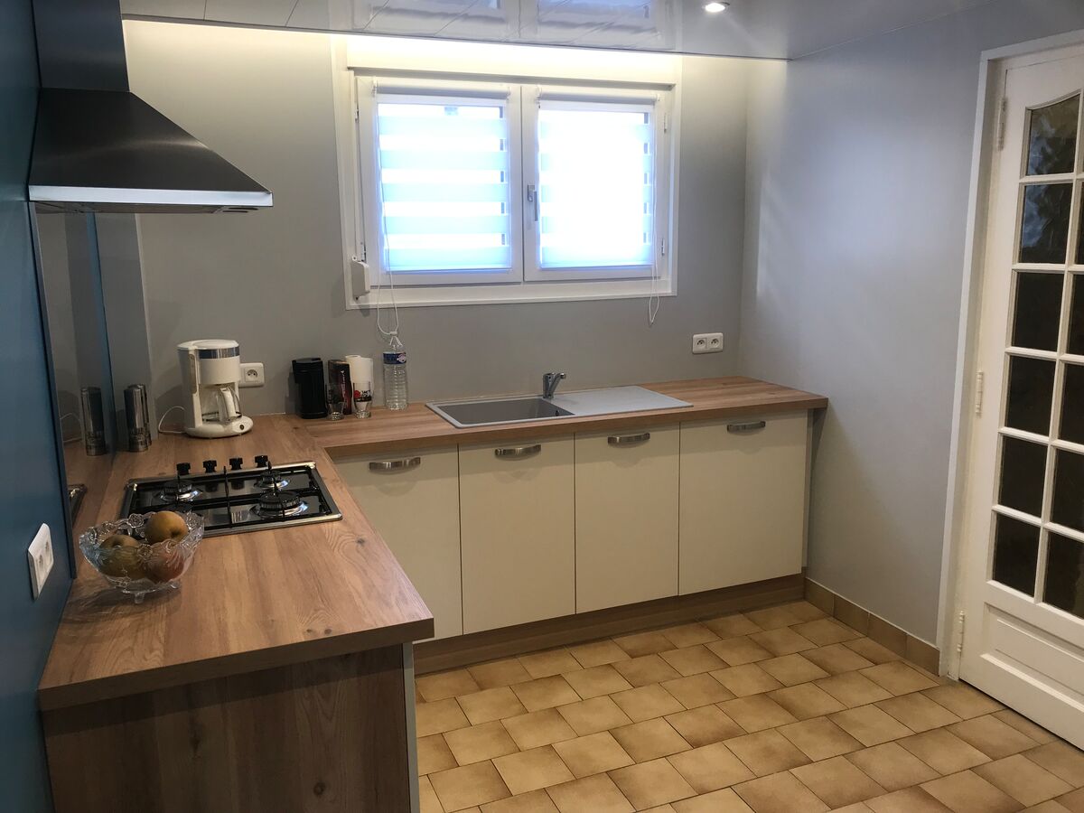 Cuisine avant-après sur mesure Trend Pannacotta Majestic Brillant