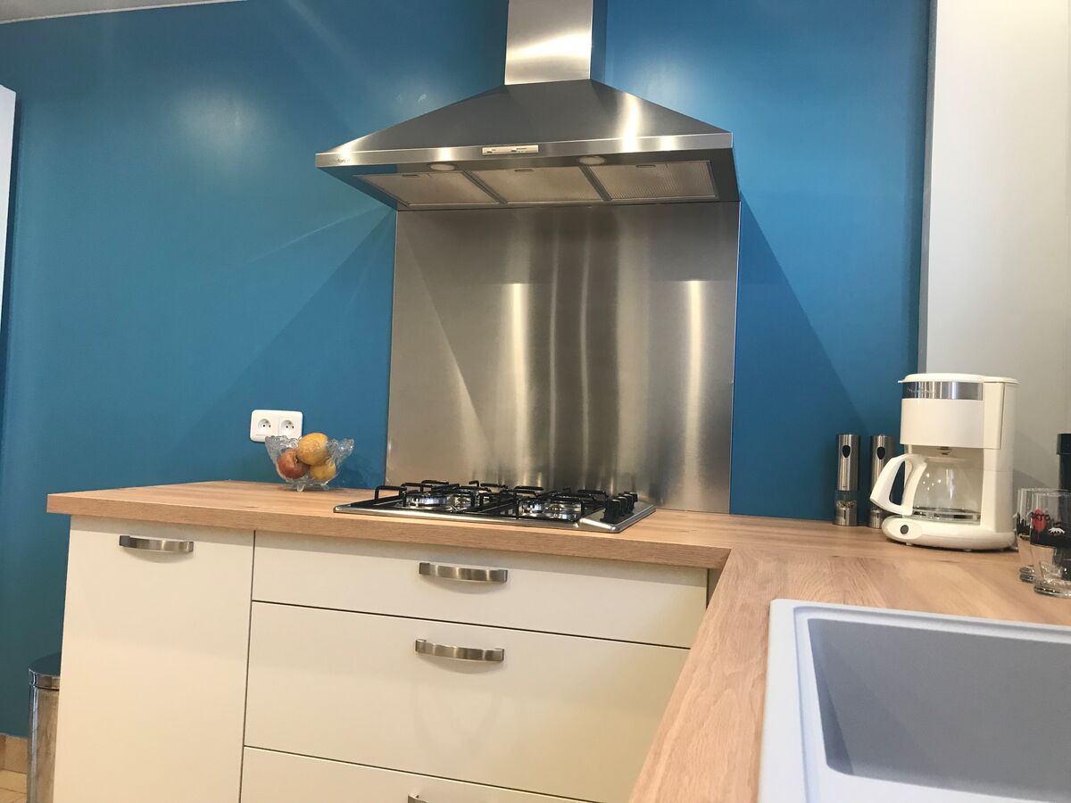 Cuisine avant-après sur mesure Trend Pannacotta Majestic Brillant