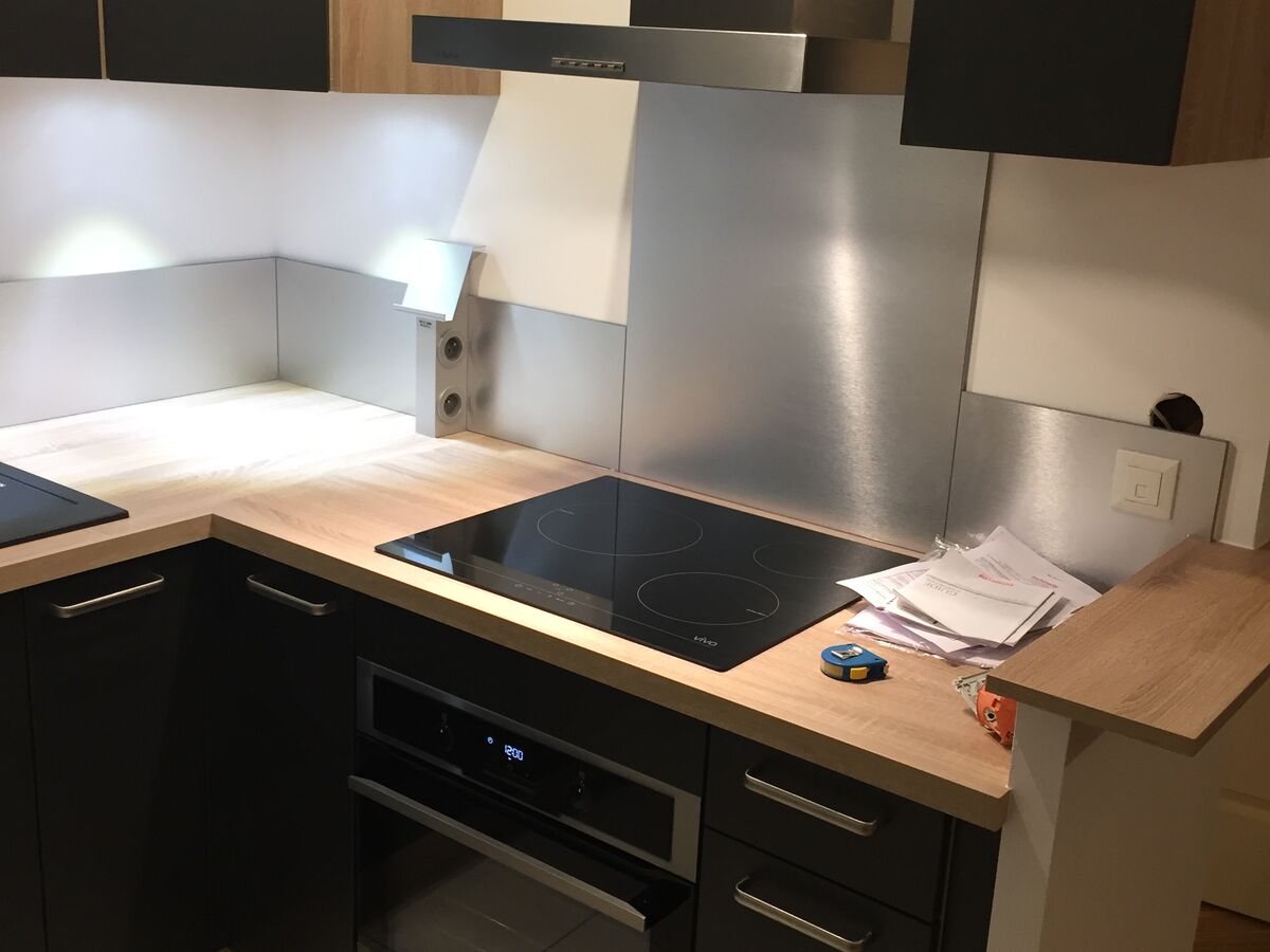 Rénovation cuisine sur mesure Trend + Ombre soft