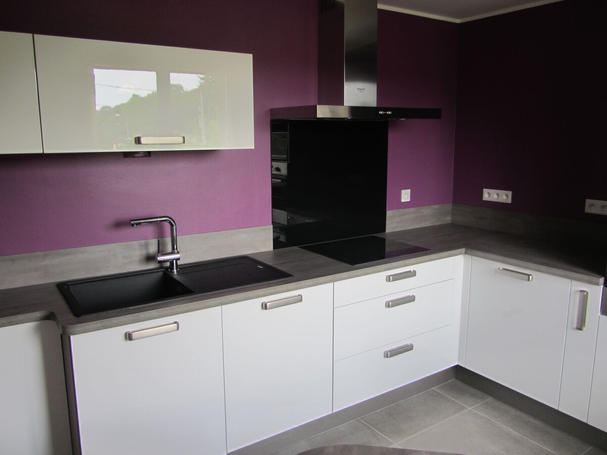 Rénovation cuisine sur mesure Light Blanc brillant