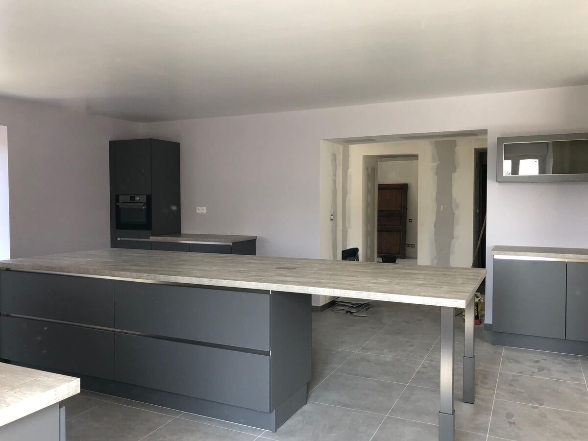 Rénovation cuisine équipée sur mesure Trend Soft Grey