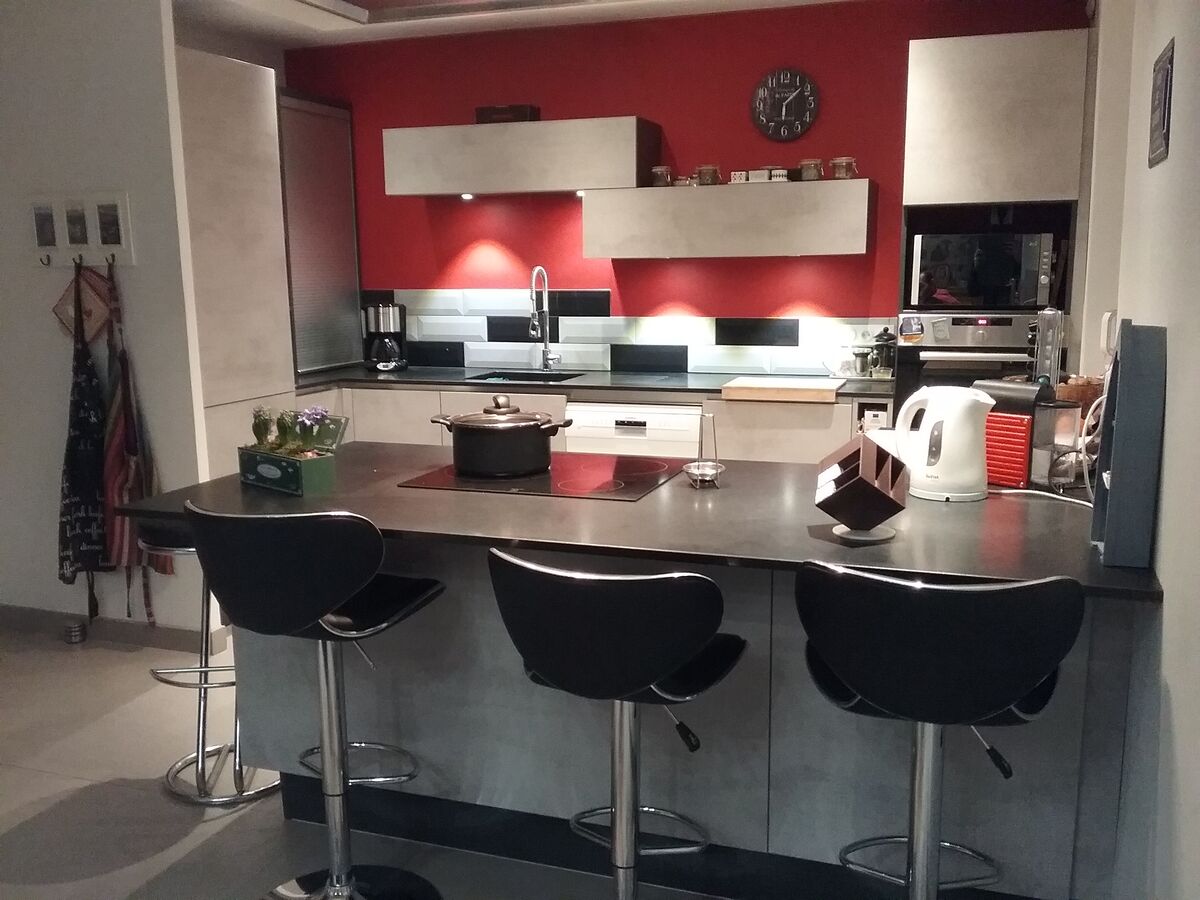 Cuisine avant-après sur mesure Trend Béton Clair