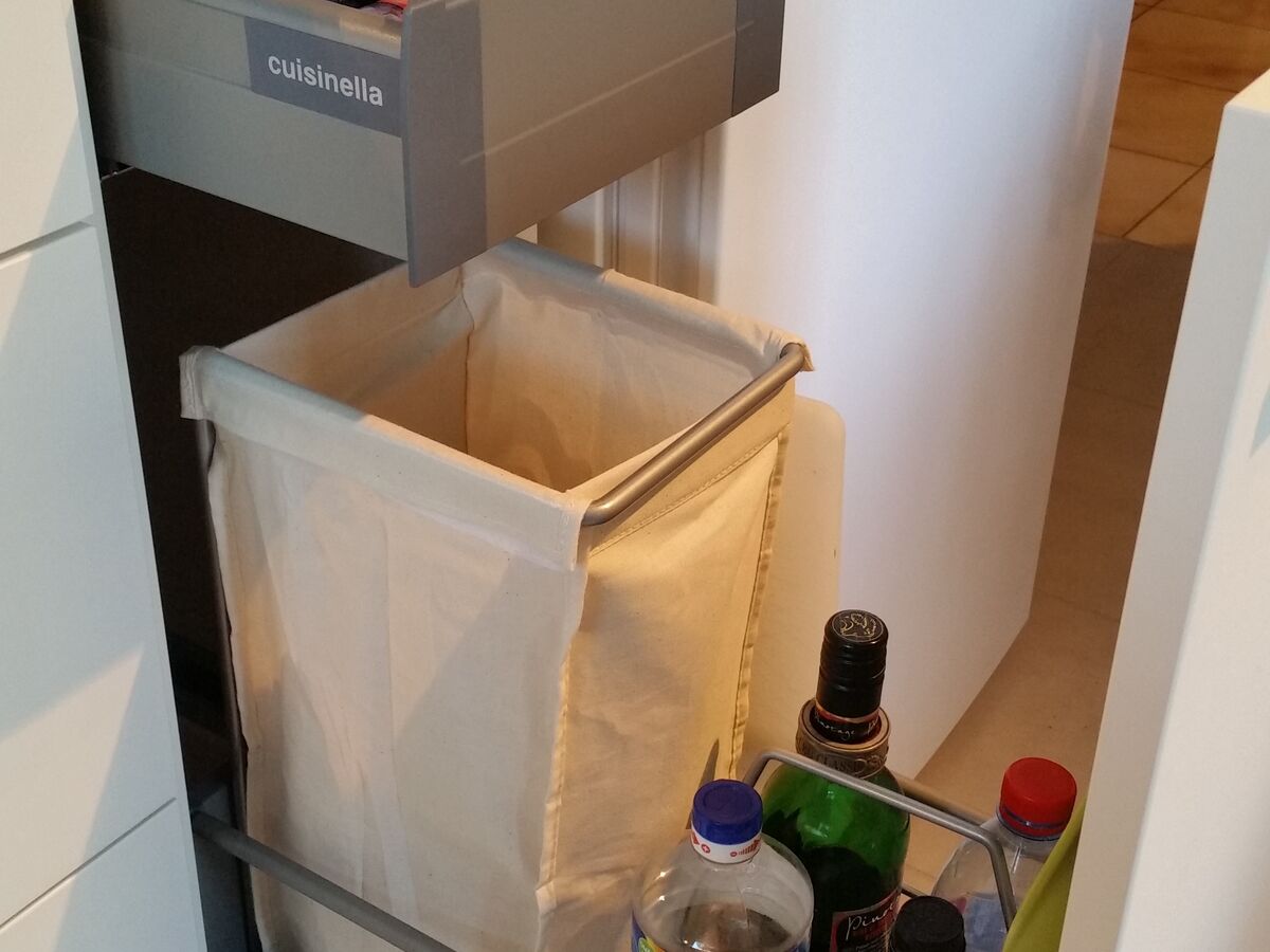 Cuisine avant-après sur mesure Trend Pannacotta mat