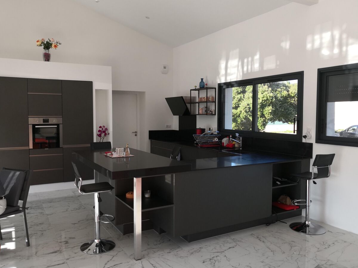 Cuisine équipée sur mesure Label Métal Brossé