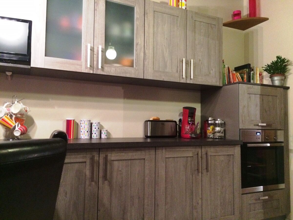 Rénovation cuisine sur mesure Trend Cube Chêne timber