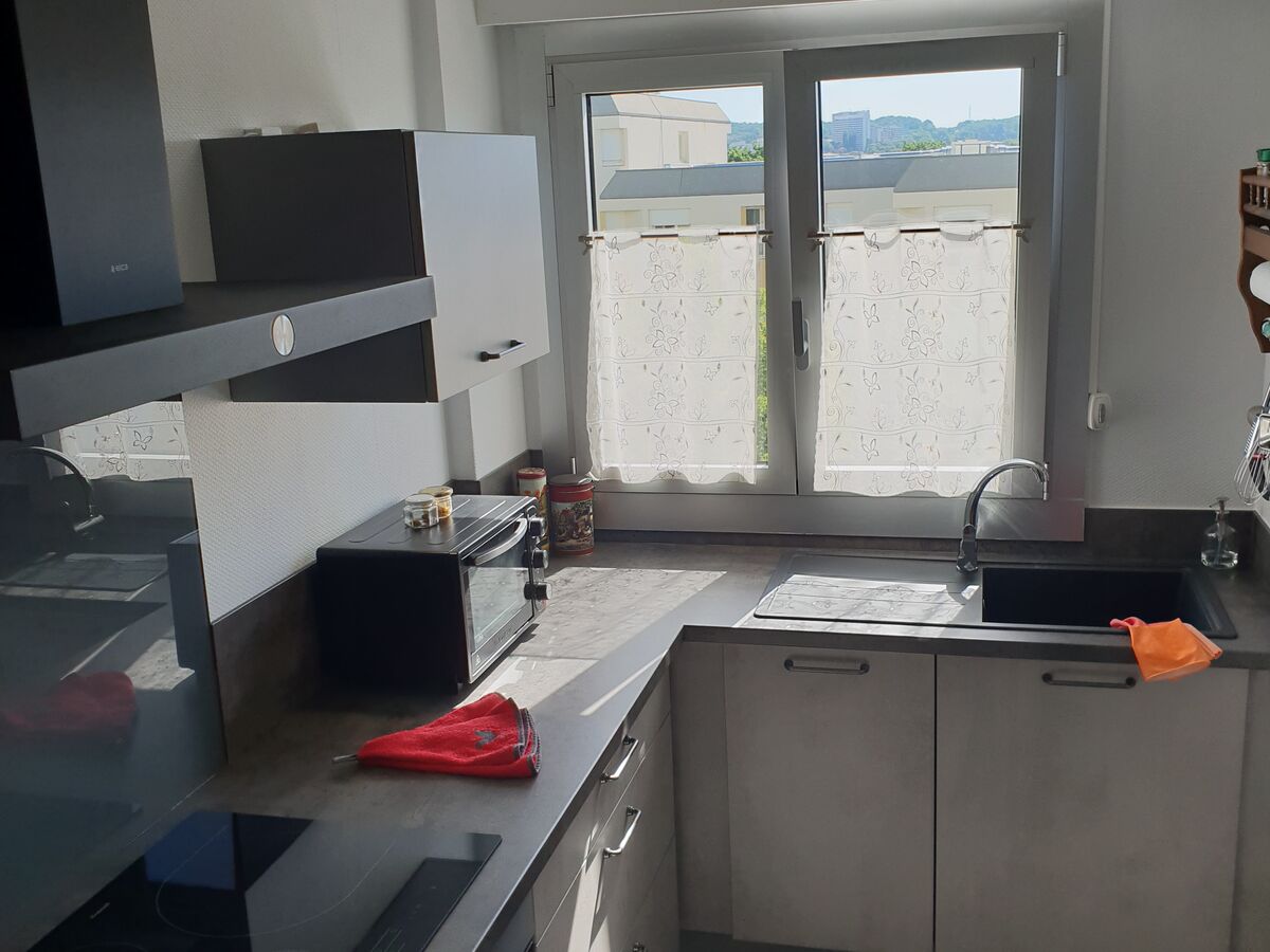 Rénovation cuisine équipée sur mesure Trend Béton Clair