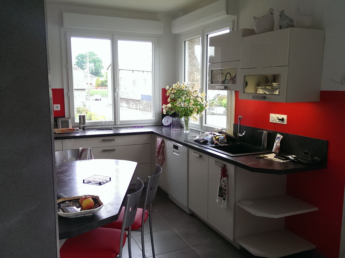 Cuisine équipée sur mesure Light Blanc brillant