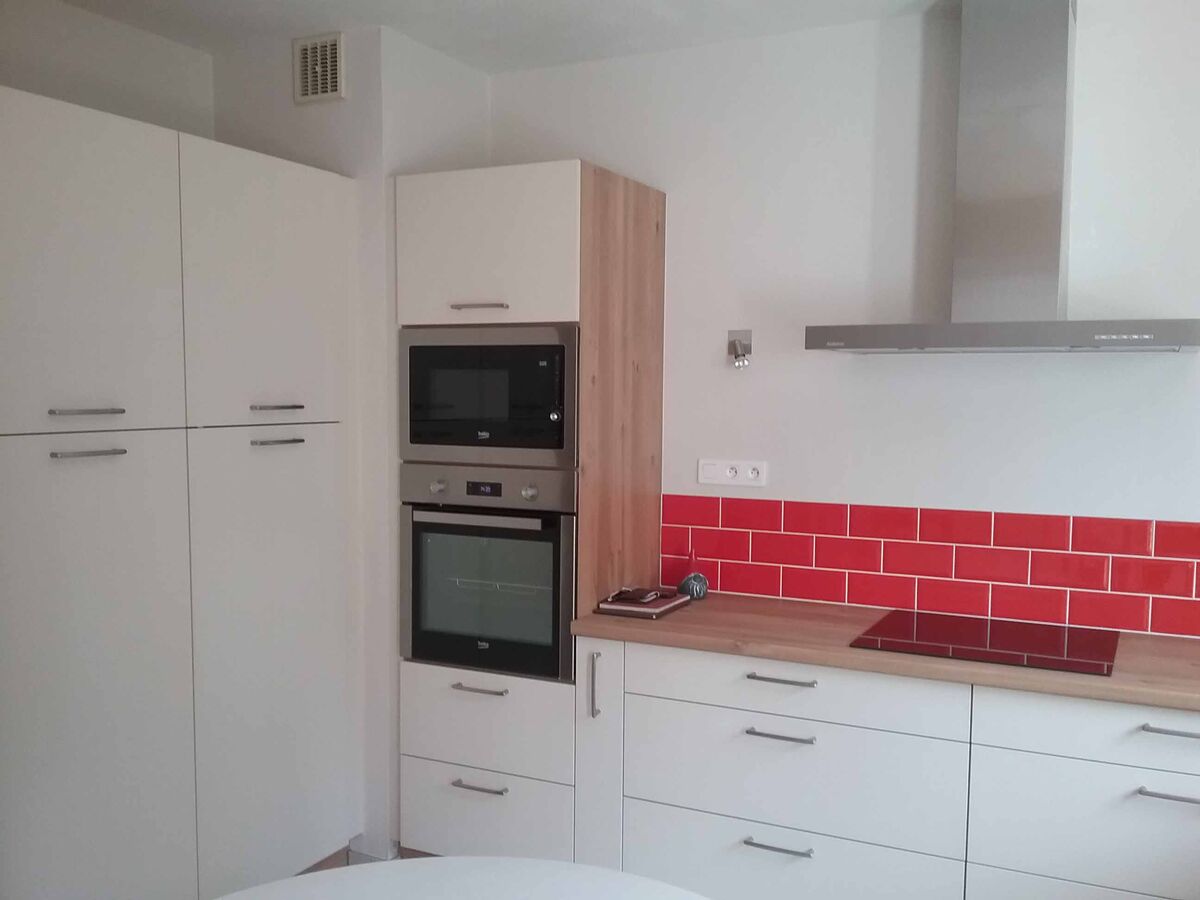 Rénovation cuisine équipee sur mesure Trend Blanc Mat