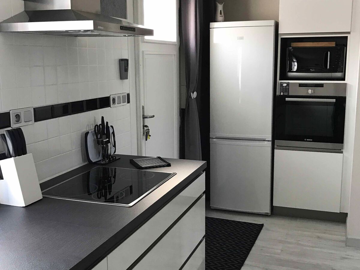 Cuisine avant-après sur mesure Light Blanc brillant